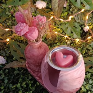 coffret floral rose éternelle